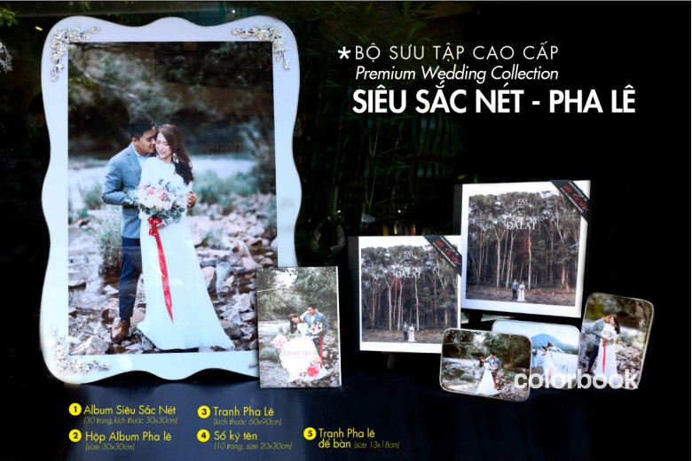 Bộ sưu tập PHOTOBOOK CAO CẤP SIÊU SẮC NÉT_BÌA PHA LÊ